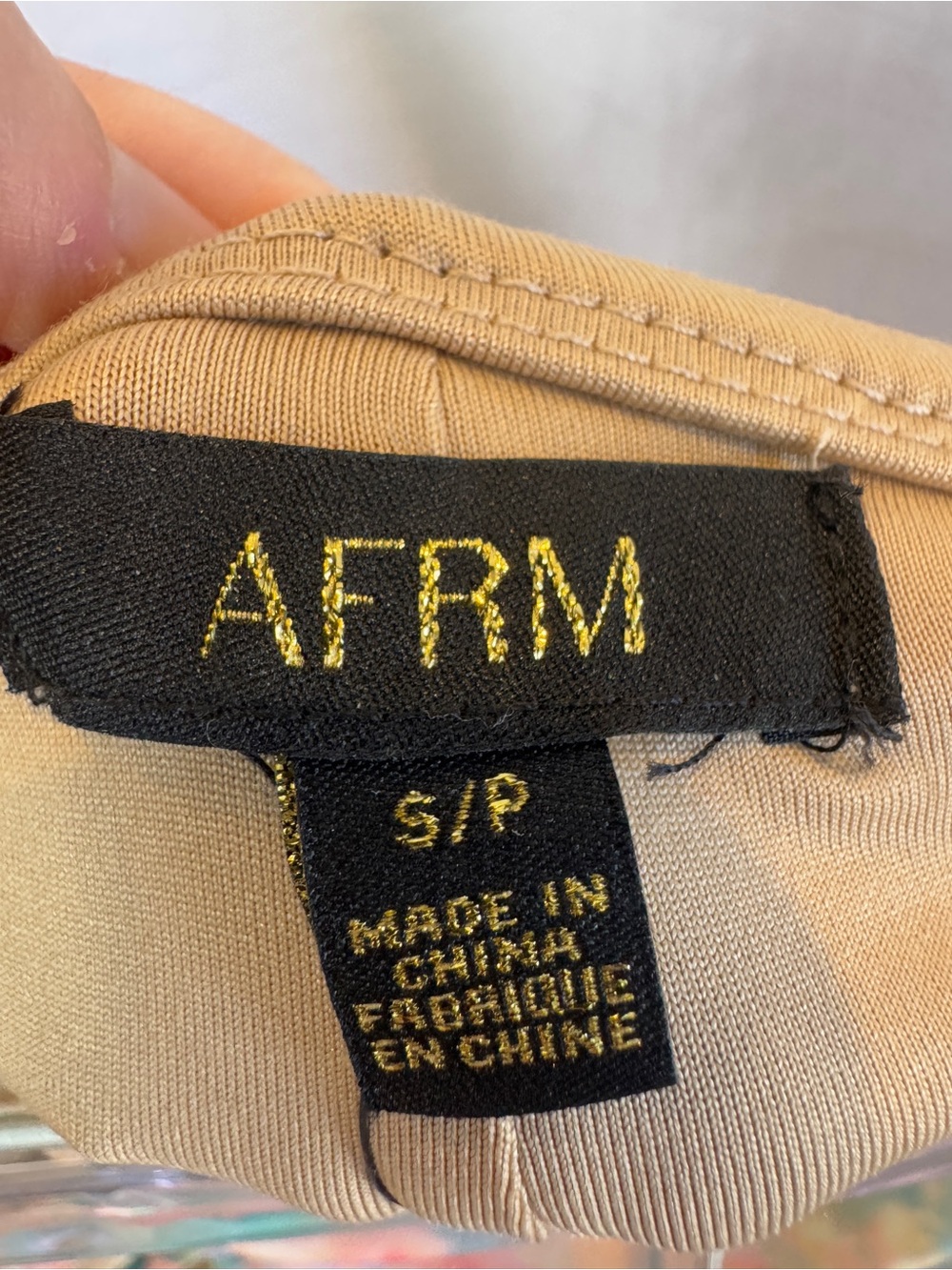 AFRM Martina Ruched Mesh Mini Skirt Multi Color - Picture 9 of 15